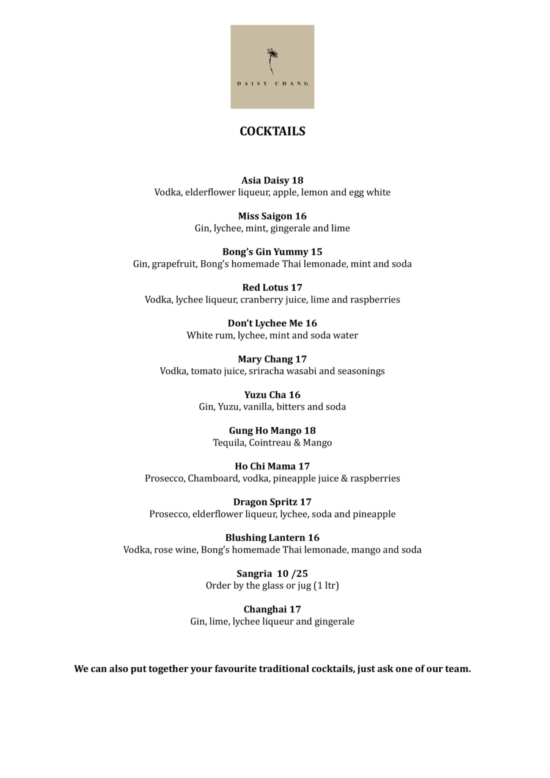 Daisy Chang Asian Street Food Howick